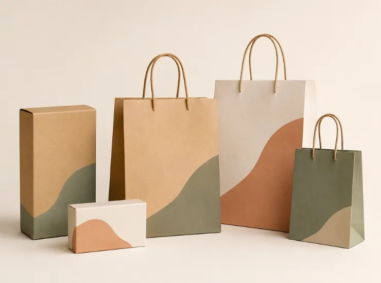 Printed and Laminated Woven PP Bottom Gusset Bags4